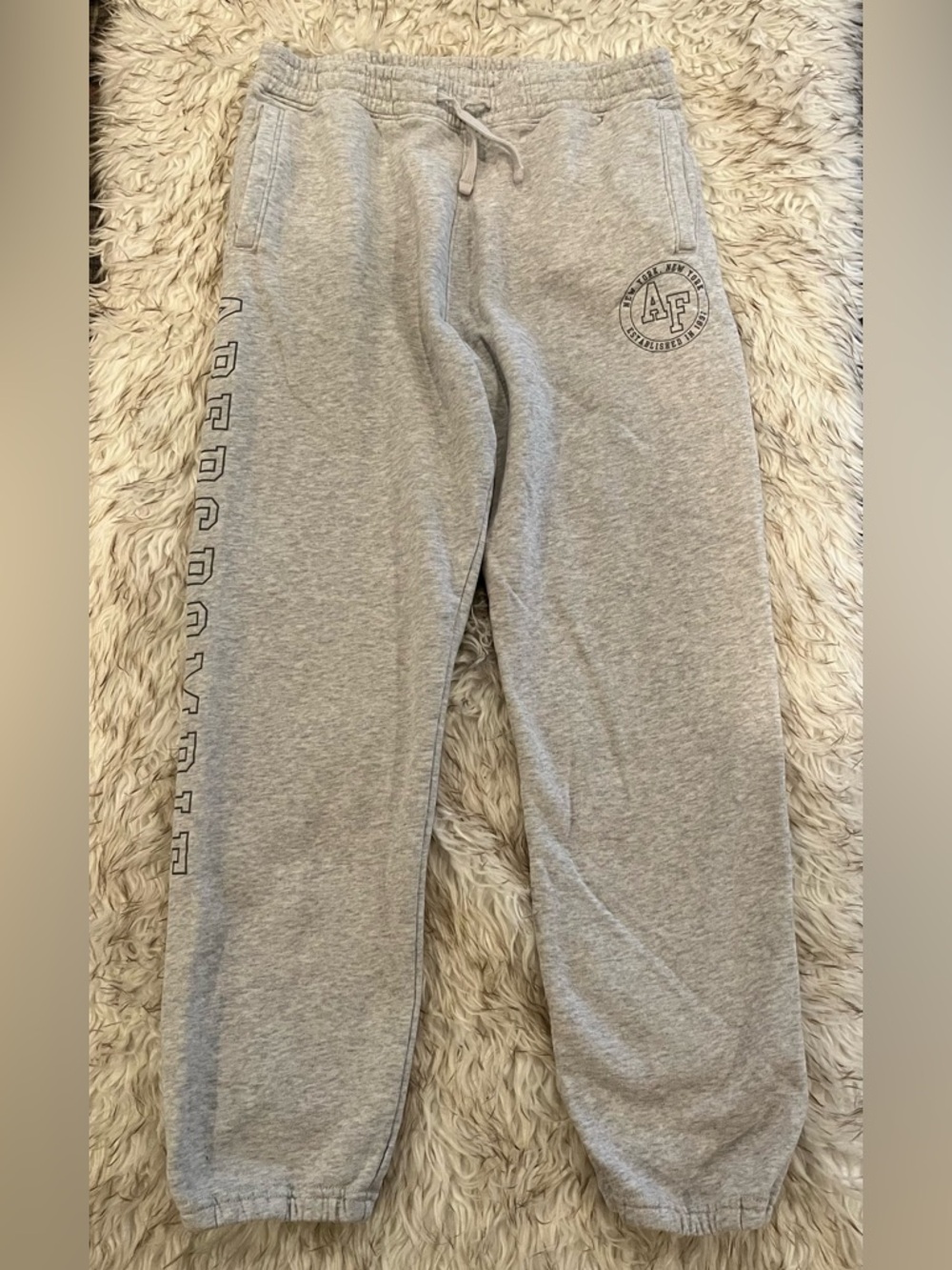 Abercrombie Kids - Sweatpants / Joggers - Grey - Boys 15/16